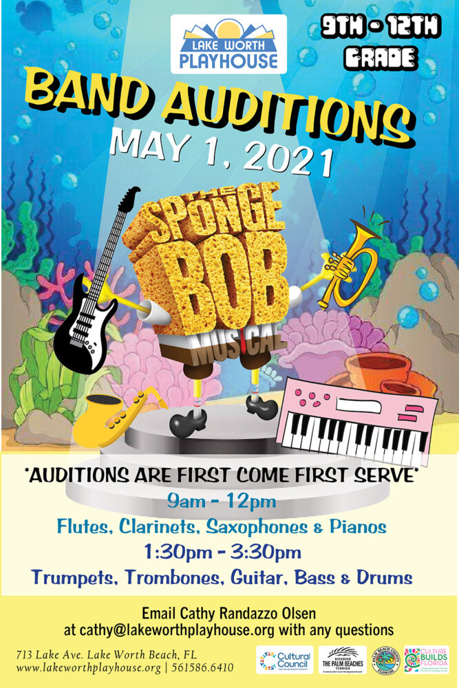 Spongebob BAND AUDITION_Poster SMALL